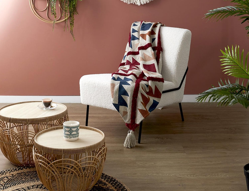 Κουβέρτες & Ριχτάρια Patterned Tufted Plaid 120X150Cm Tx0202