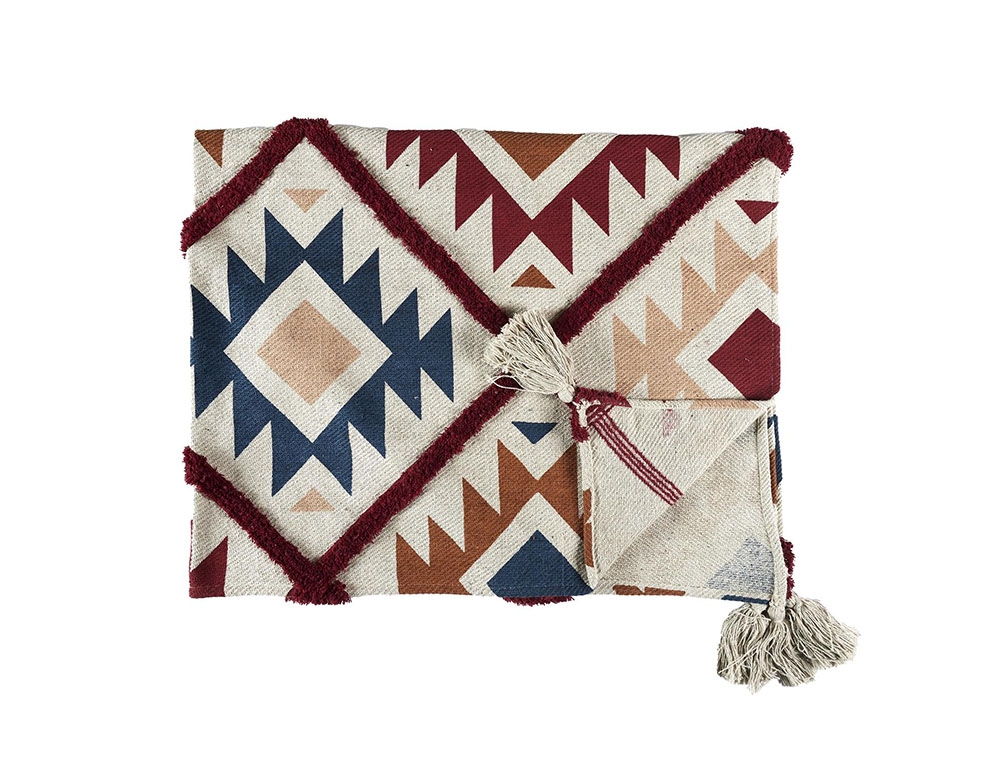 Κουβέρτες & Ριχτάρια Patterned Tufted Plaid 150X200Cm Tx0203