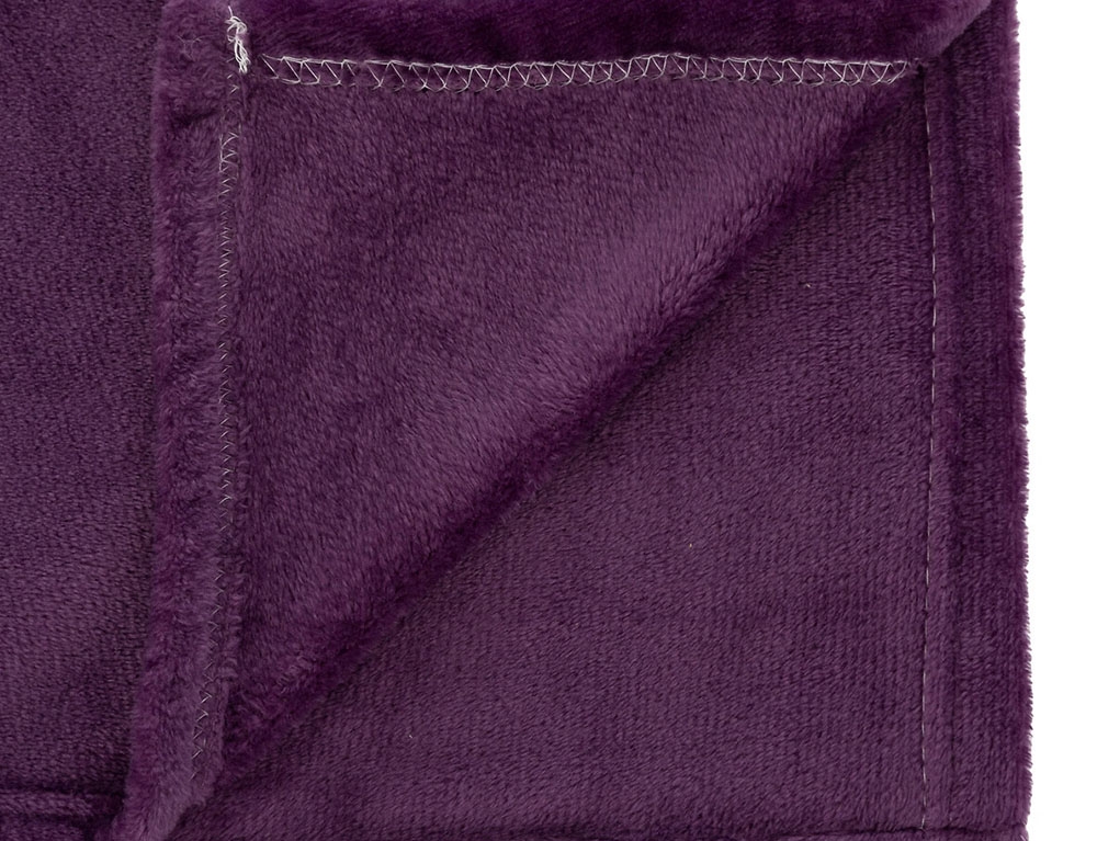 Κουβέρτες & Ριχτάρια Plaid Flanel Violet 130X180