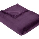 Κουβέρτες & Ριχτάρια Plaid Flanel Violet 130X180