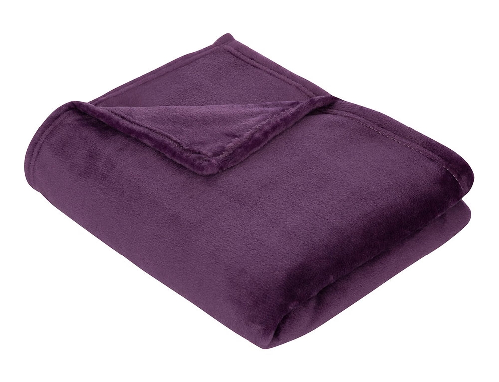Κουβέρτες & Ριχτάρια Plaid Flanel Violet 130X180