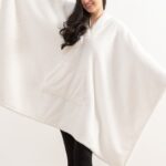 Κουβέρτες & Ριχτάρια Plaid Manch Poncho Four Doux