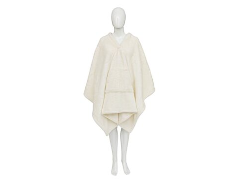Κουβέρτες & Ριχτάρια Plaid Manch Poncho Four Doux
