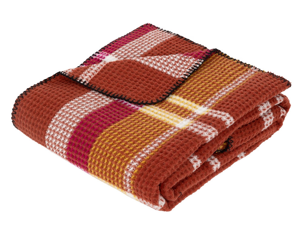 Κουβέρτες & Ριχτάρια Plaid Waff Tartan Owen 130X180