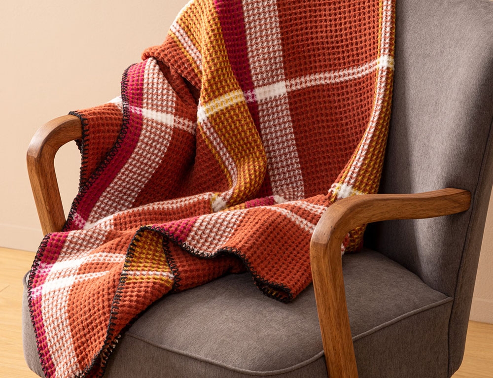 Κουβέρτες & Ριχτάρια Plaid Waff Tartan Owen 130X180