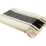 Κουβέρτες & Ριχτάρια Striped Berber Blanket 120X150Cm M6 Tx8002