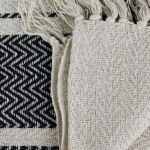 Κουβέρτες & Ριχτάρια Striped Berber Blanket 120X150Cm M6 Tx8002