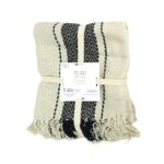 Κουβέρτες & Ριχτάρια Striped Berber Blanket 120X150Cm M6 Tx8002