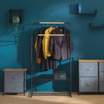Κρεμάστρες Δαπέδου Gar Rack Dbl Mtl Blackwood