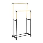 Κρεμάστρες Δαπέδου Gar Rack Dbl Mtl/Pla Woody