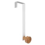 Κρεμάστρες & Καλόγεροι Door Hook 1H Mtl/Bamb White 151568B