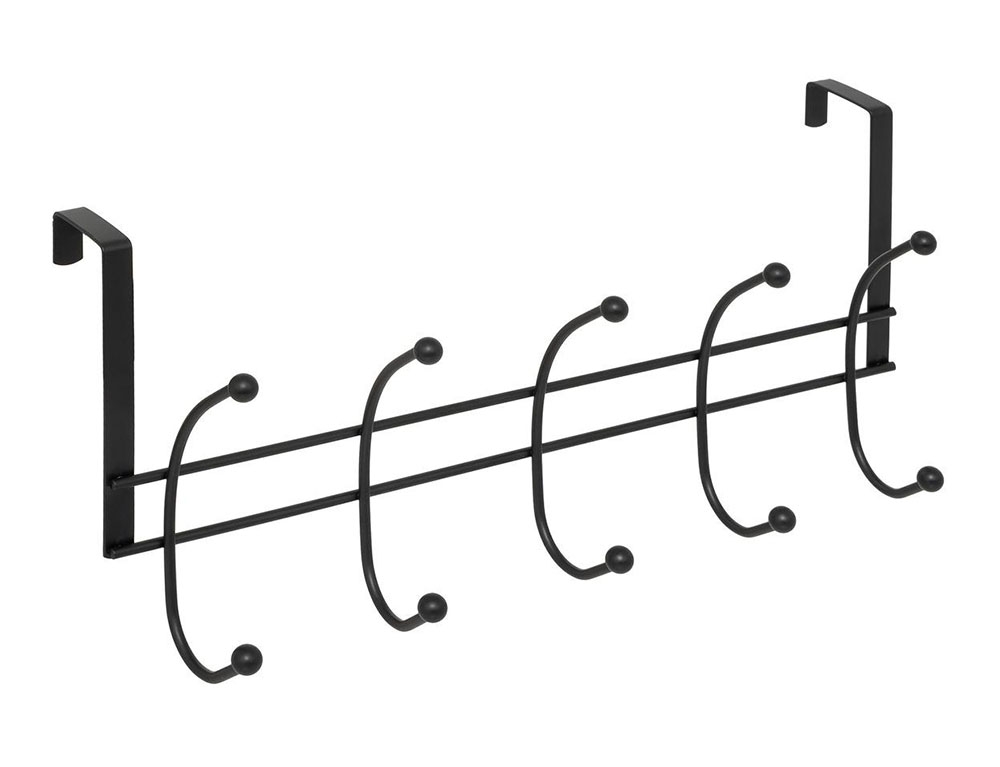 Κρεμάστρες & Καλόγεροι Mtl Black Door Hook 10H
