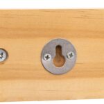 Κρεμάστρες & Καλόγεροι Wall Hook Wood/Mtl Staple 6H 181347