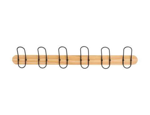 Κρεμάστρες & Καλόγεροι Wall Hook Wood/Mtl Staple 6H 181347