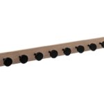 Κρεμάστρες & Καλόγεροι Wood Round Black Wall Hook 8H 193421