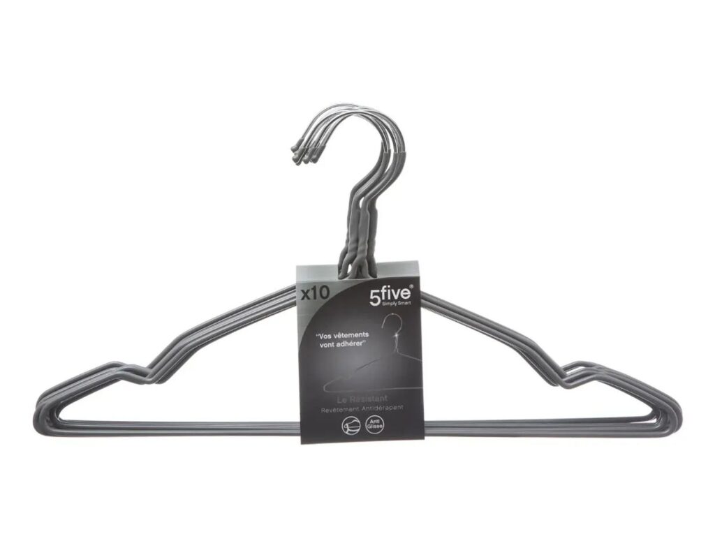 Κρεμάστρες Ρούχων 5Five - 10 Τμχ
