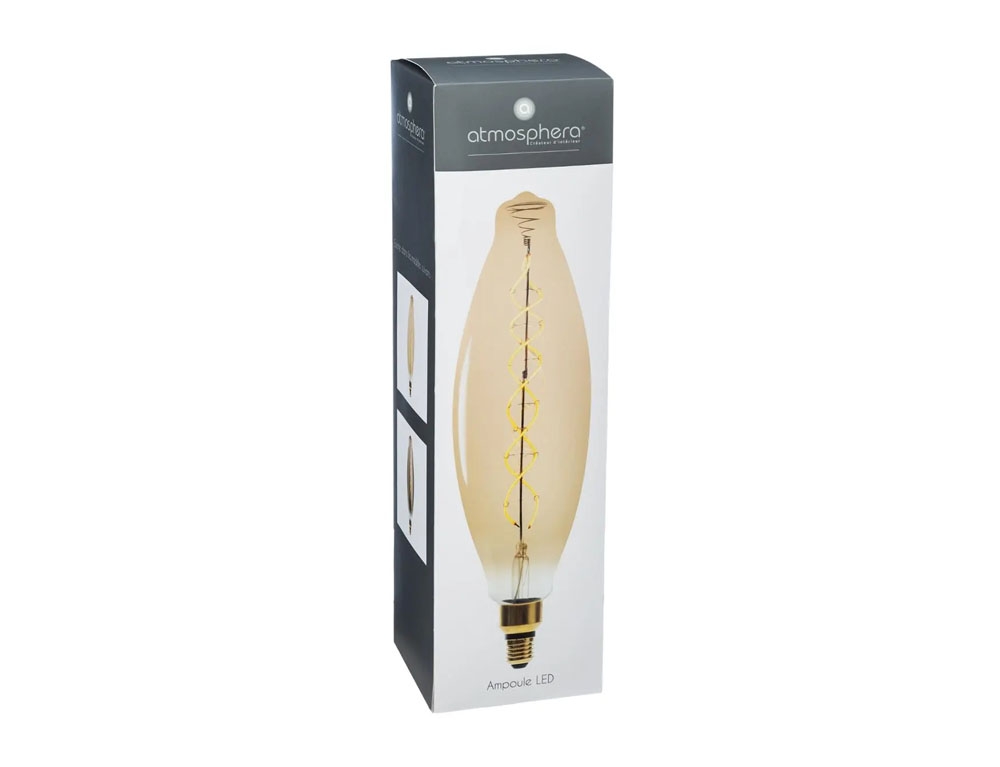 Λάμπες Διακοσμητικές & Τύπου Edison Almond Amb Twst Led Bulb 35K 161377