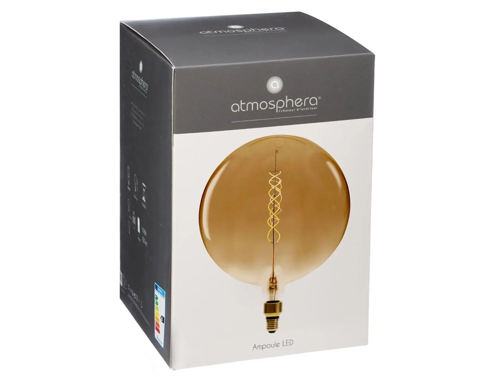 Λάμπες Διακοσμητικές & Τύπου Edison Globe Amb Twst Led Bulb G300 161372