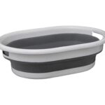 Λεκάνες Ρούχων Collapsible Basket 21L White 186193