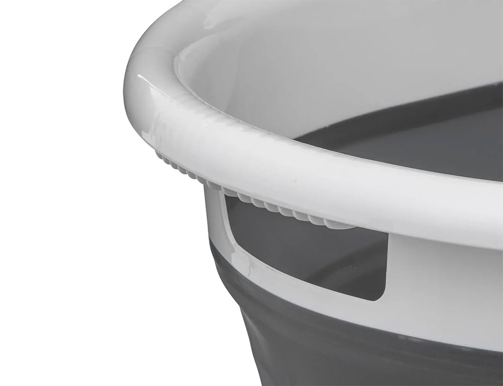 Λεκάνες Ρούχων Collapsible Basket 21L White 186193