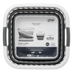 Λεκάνες Ρούχων Collapsible Basket 40L White Five 186192