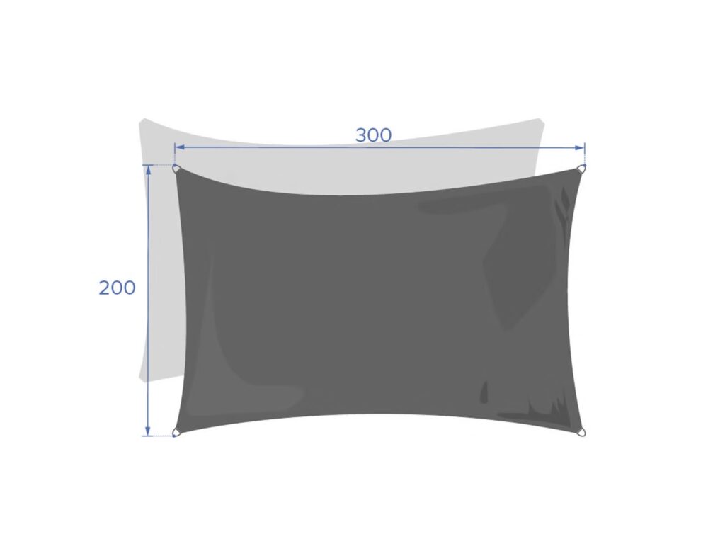 Λύσεις Σκίασης Για Το Μπαλκόνι Και Τον Κήπο Sunshade Curacao 3X2M Slt Grey 146708
