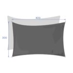 Λύσεις Σκίασης Για Το Μπαλκόνι Και Τον Κήπο Sunshade Curacao 4X3M Slt Grey 118493