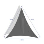 Λύσεις Σκίασης Για Το Μπαλκόνι Και Τον Κήπο Sunshade Curacao 4X4X4 White 117965
