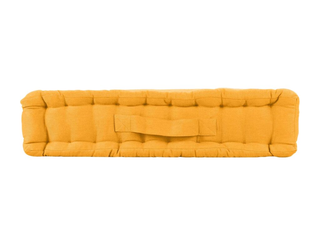 Μαξιλάρι Δαπέδου Twily Douceur D'intérieur - 50X50X10Cm - Κίτρινο