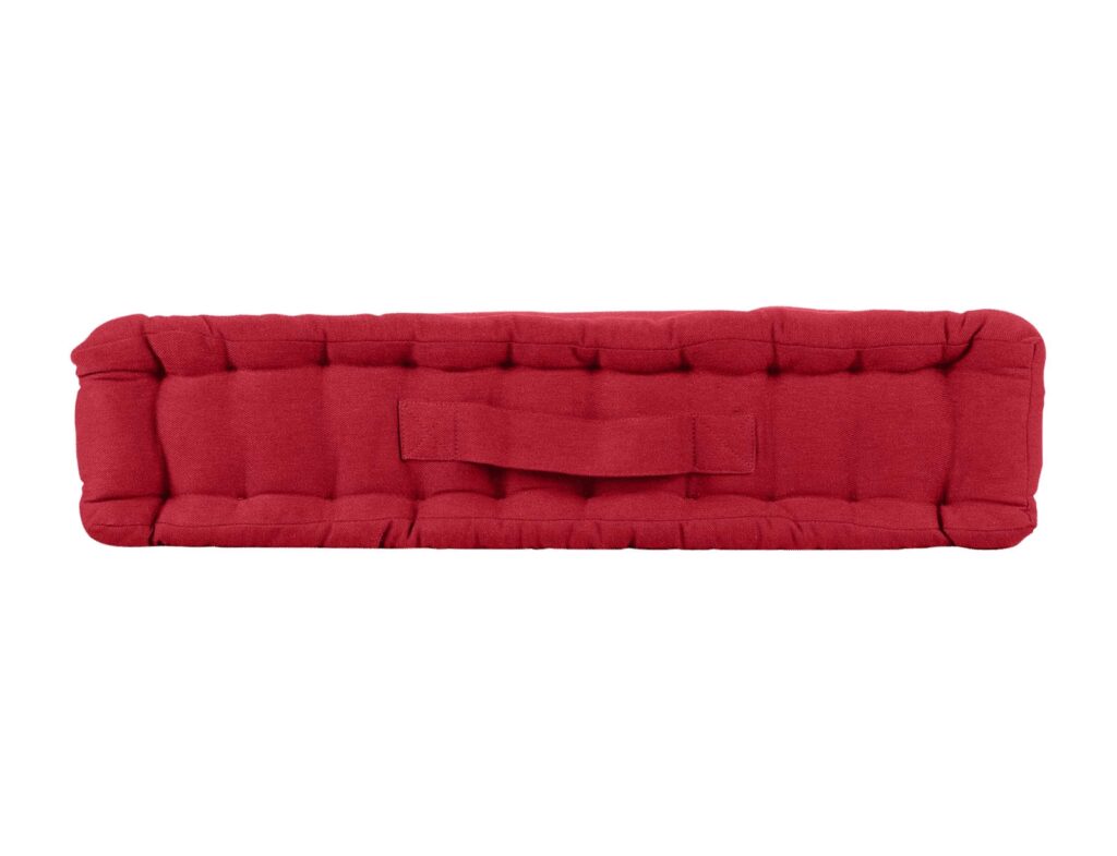 Μαξιλάρι Δαπέδου Twily Douceur D'intérieur - 50X50X10Cm - Κόκκινο