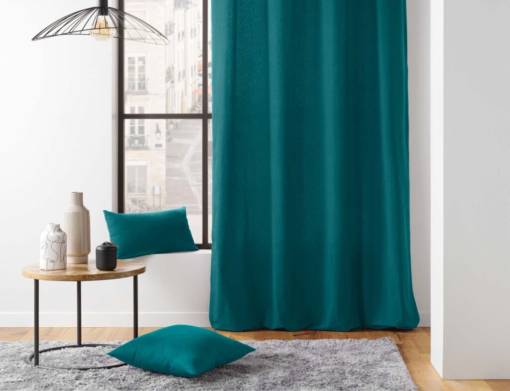 Μαξιλάρι Twily Douceur D'intérieur - 50X30Cm - Πετρόλ