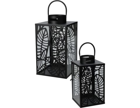Μεταλλικά Φανάρια - 32Cm & 40Cm - 2Τμχ