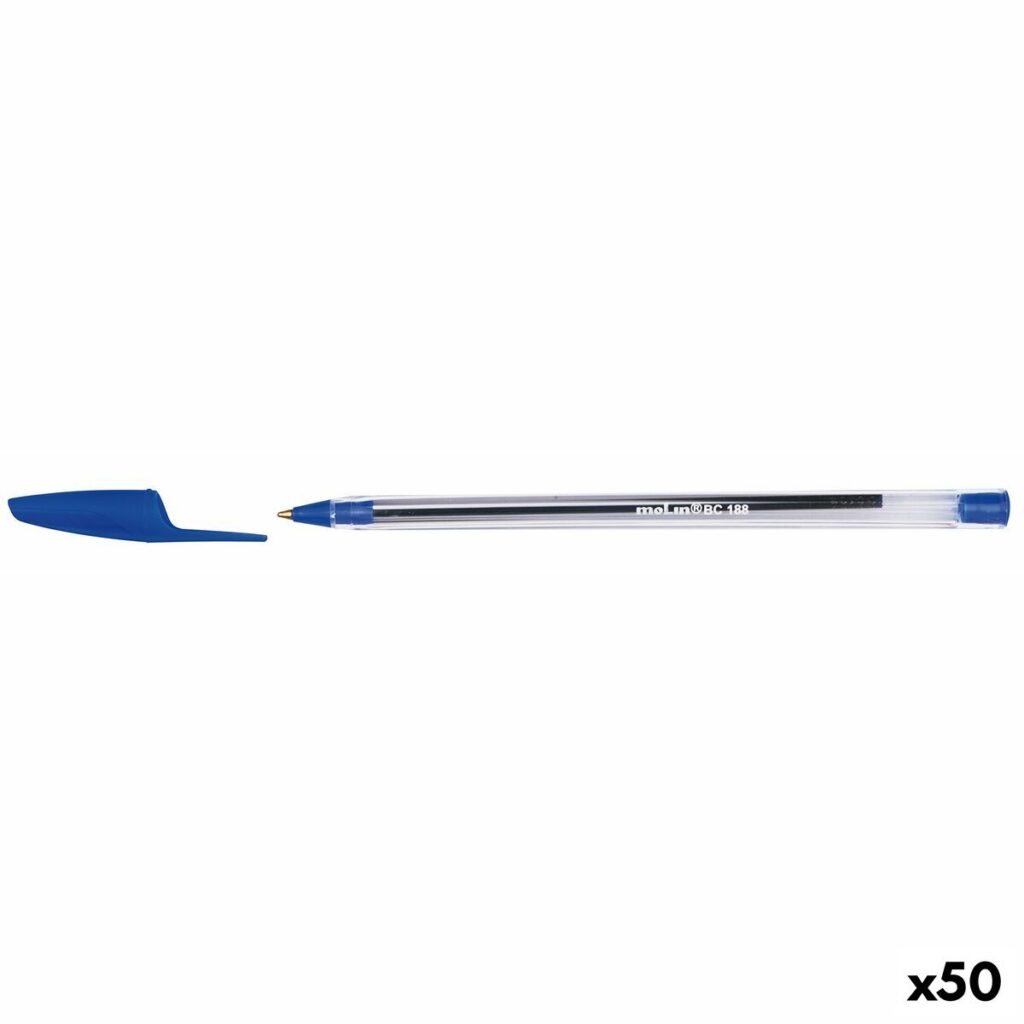 Μολύβι Molin BC188 Κρυστάλλινο 1 mm Μπλε (50 Μονάδες)