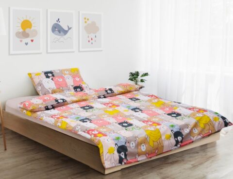 Μονή Παπλωματοθήκη & Μαξιλαροθήκη Animals Heinner Home Hr-2Sbed-Anm