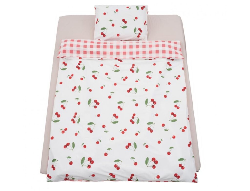 Μονή Παπλωματοθήκη & Μαξιλαροθήκη Cherry Heinner Home Hr-2Sbed-Chry