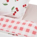 Μονή Παπλωματοθήκη & Μαξιλαροθήκη Cherry Heinner Home Hr-2Sbed-Chry