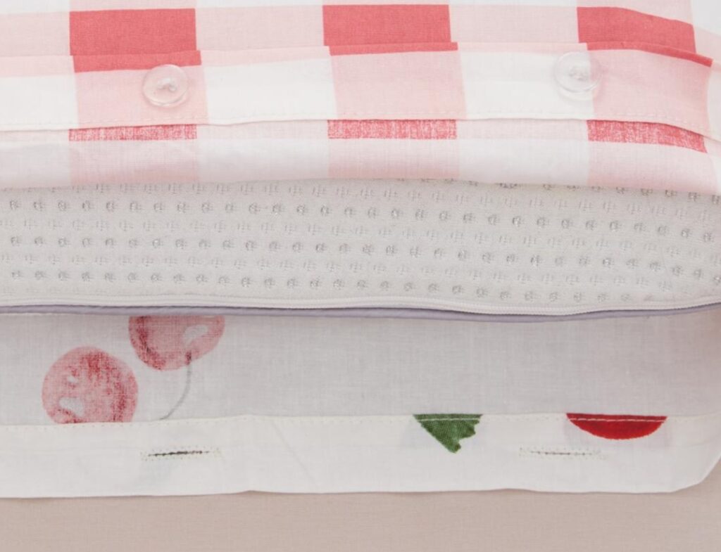 Μονή Παπλωματοθήκη & Μαξιλαροθήκη Cherry Heinner Home Hr-2Sbed-Chry