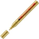 Μόνιμος δείκτης Edding 750 Χρυσό x10 2-4 mm (x10)
