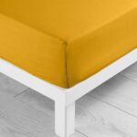 Μονό Κατωσέντονο Lina Douceur D'intérieur - Λάστιχο - 90X190Cm - Κίτρινο