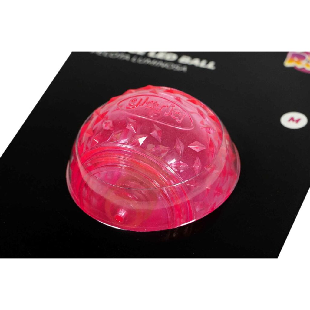 Μπάλα για τα Κατοικίδια ζώα Gloria PLAY AND RUN Ροζ TPR 6,35 cm