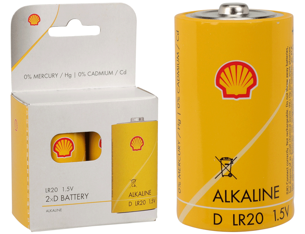 ΜΠΑΤΑΡΊΕΣ ΑΛΚ ΜΠΑΤΑΡΙΕΣ SHELL 2T LR20 C31300350