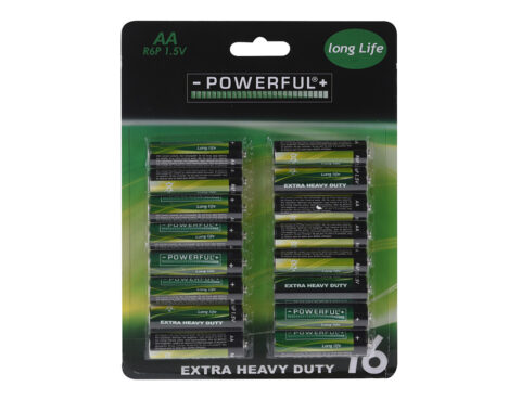 Μπαταρίες Batteries Aa Powerful 16Pcs On A Card C31020050