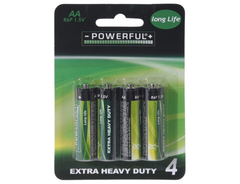 Μπαταρίες Batteries Aa Powerful 4Pcs A Card C31020000