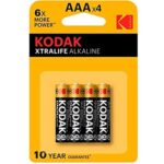 Μπαταρίες Kodak Xtralife LR03 AAA 4 Τεμάχια (x10)