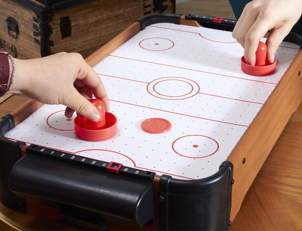 Μπιλιάρδα, Ποδοσφαιράκια & More... Tabletop Air Hockey Game Mg3260