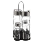 Μύλοι Και Δοχεία Μπαχαρικών Lot Bottle O/V+Saltx4 0.17L Five 150166