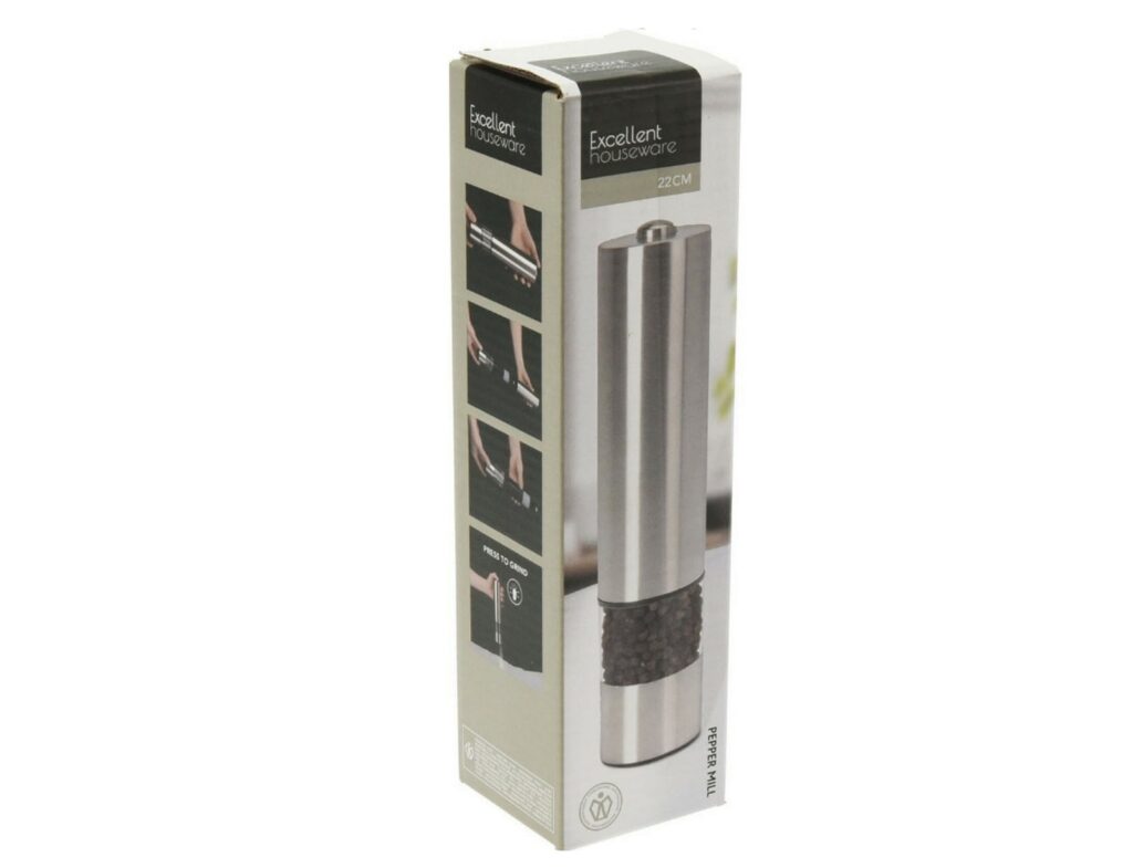 Μύλοι Και Δοχεία Μπαχαρικών Pepper Mill Stainless Steel