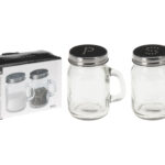 Μύλοι Και Δοχεία Μπαχαρικών Salt And Pepper Shaker Eh Glass Cd1001430