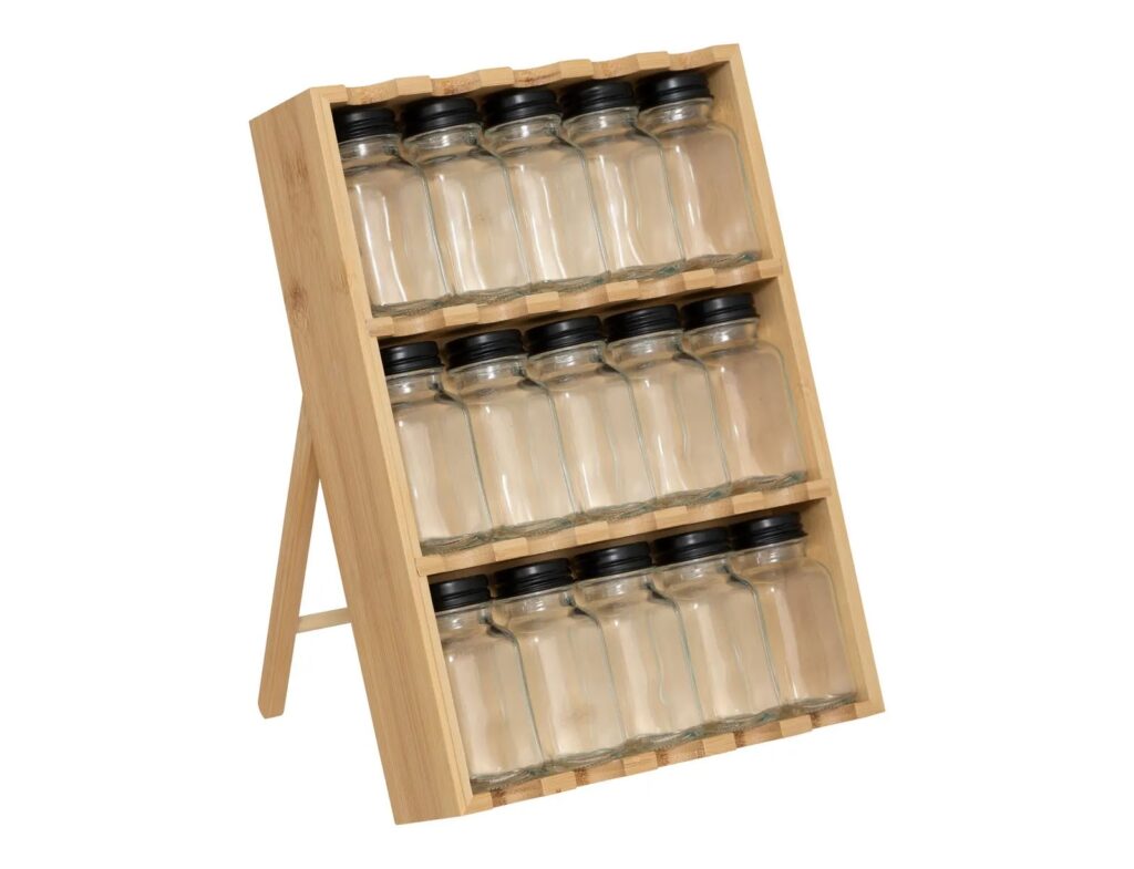 Μύλοι Και Δοχεία Μπαχαρικών Spice Rack Tiroir X15 Bam 203087