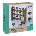 Μύλοι Και Δοχεία Μπαχαρικών Spice Rack X12 Straight Bam 146666